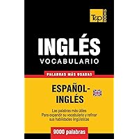 Vocabulario español-inglés británico - 9000 palabras más usadas (Spanish collection) (Spanish Edition)