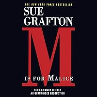 M is for Malice: A Kinsey Millhone Mystery M is for Malice: A Kinsey Millhone Mystery Audible Audiobook Kindle Mass Market Paperback Hardcover Paperback Audio, Cassette