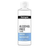 Neutrogena Alcohol-Free Gentle Daily Fragrance-Free Face Toner to Tone & Refresh Skin, Toner Gently Removes Impurities & Reconditions Skin, Hypoallergenic, 8 fl. oz