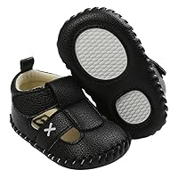 Globalwells Baby Boys Girls Soft Sole Sandals Infant PU Leather Shoes Prewalkers Casual Toddler Trainers
