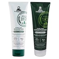 Grandpa's Tar Bundle: Pine Tar Shampoo 8oz. and Pine Tar Conditioner 8oz