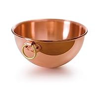 Mauviel M'Passion Beating Bowl For Egg 40 Cm (Handle: Bronze)