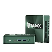 Bmax Mini PC i5-1030NG7(up to 3.5GHz) 16GB LPDDR4/512GB NVMe SSD W-11 Pro WiFi5 4K/60Hz Triple-Display BT4.2 Gigabit Ethernet Type-C/HDMI