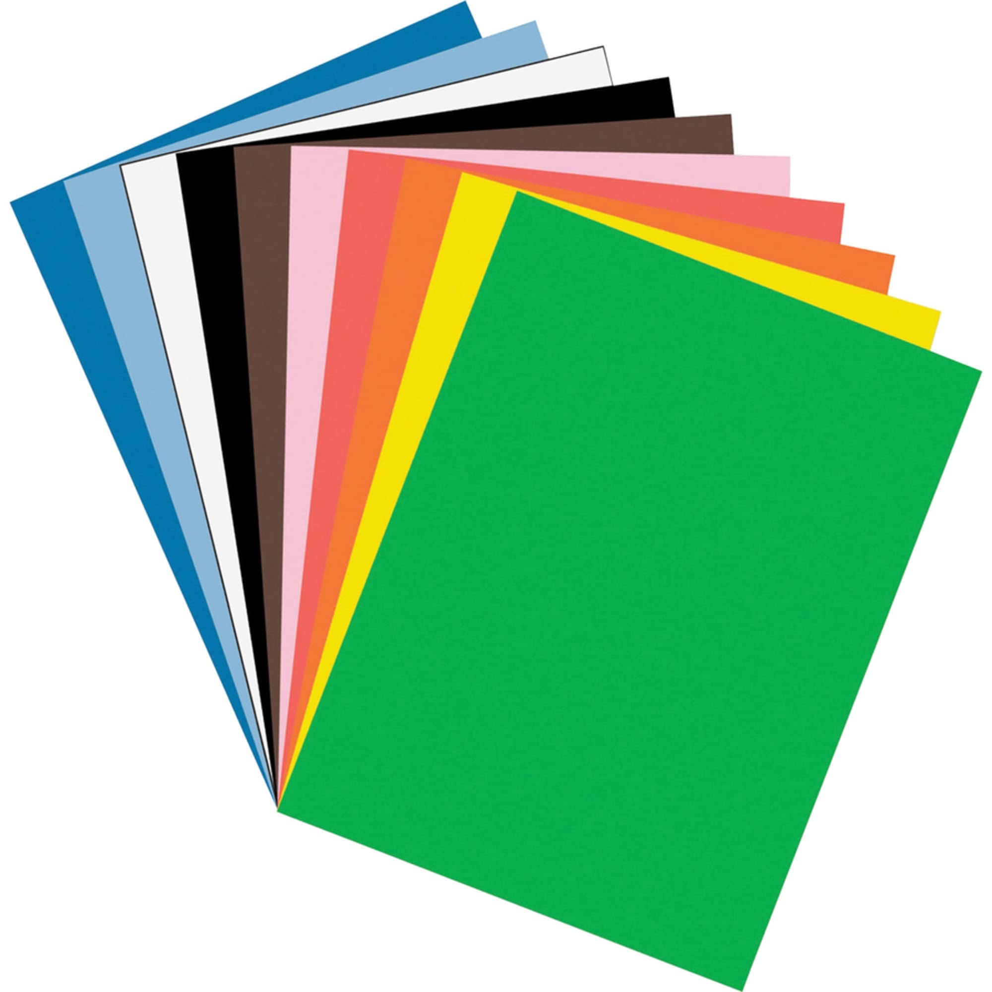 Tru-Ray Construction Paper P103031, 10 Classic Colors, 9