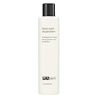 Hydrating Face Wash for Oily & Acne Prone Skin - Oil-Free Daily Foaming Moisturizing Facial Cleanser with Lactic Acid & Glycerin, Removes Makeup, Oil & Dirt (7 fl oz)