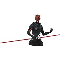 Diamond Select Toys Star Wars Rebels: Darth Maul 1:7 Scale Bust, Multicolor, 6 inches