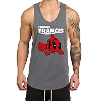 Men's Finding Francis Dry Fit Muscle Gym Workout Tank Tops Sleeveless T Shirts