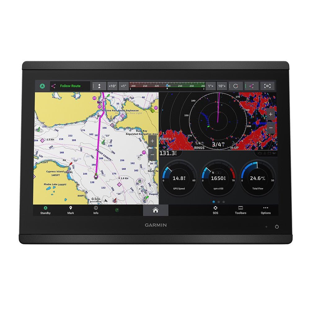 Garmin 010-02093-50 GPSMAP 8616 with Mapping - 16