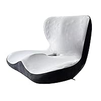 Seat Cushion for Office Chair Lumbar Support Pillow Chair Cushions Butt Pillow Relief Sciatica Pain Memory Foam Chair Cushion Work from Home and Office Chair Pad
