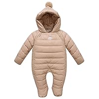 Baby Romper Jumpsuit Cotton Down Jacket Winter Newborn Snowsuit