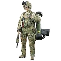 HiPlay MINITIMES Collectible Figure Full Set: US Army Special Force, Militarily Style, 1:6 Scale Miniature Action Figurine M042