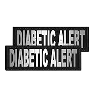 Dogline Diabetic Alert Removable Patches, X-Small
