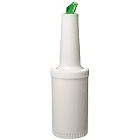 Winco Pour with Green Spout and Lid, 1 Quart