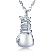 925 Sterling Silver Sports Pendant Necklace for Women/Girls/Children with 45cm Chain