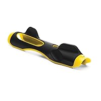 Golf Grip Trainer Attachment for Improving Hand Positioning,Black/yellow