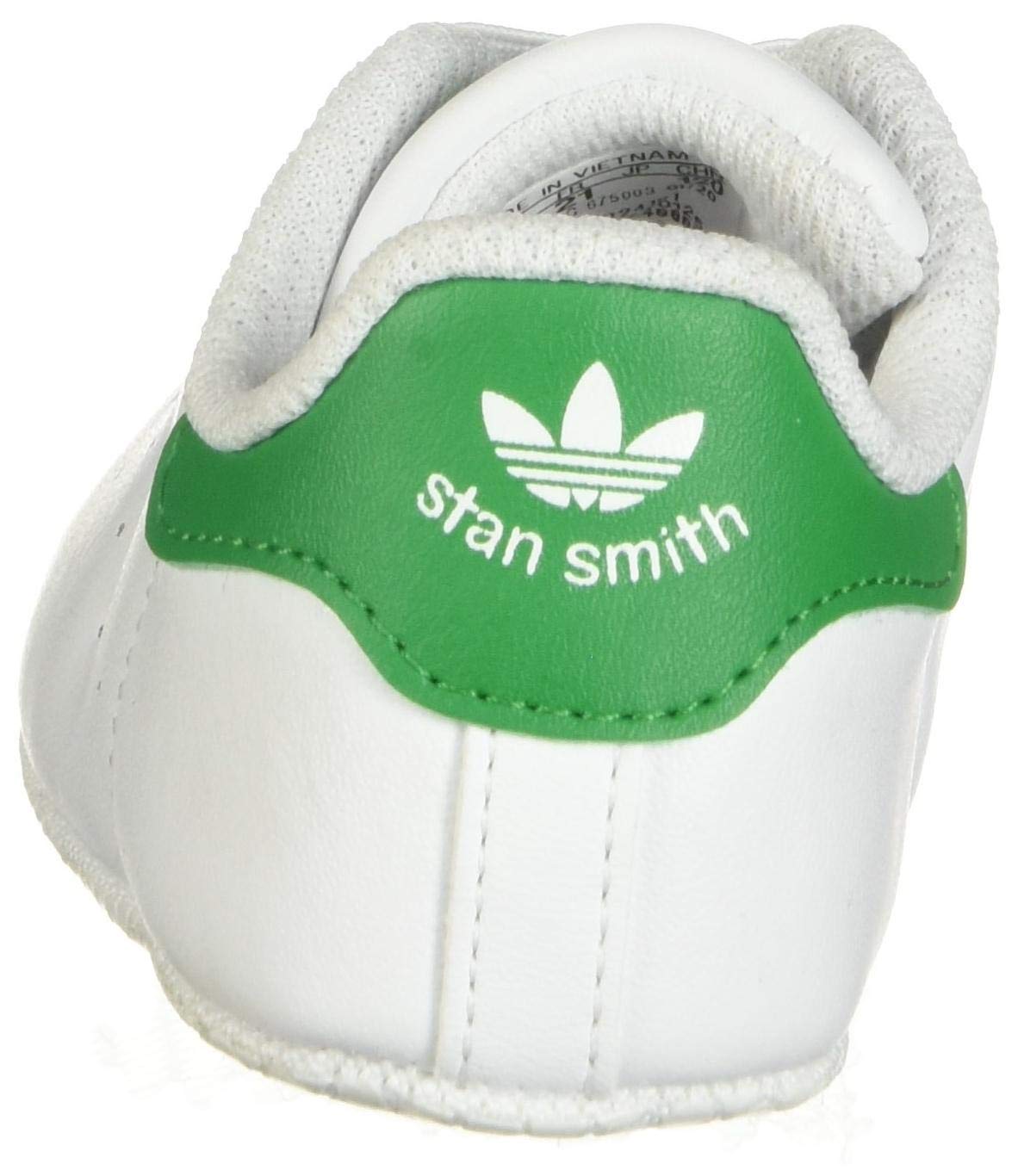 adidas Originals Baby Unisex Stan Smith White/White/Green 4K