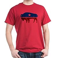 CafePress American Buffalo Dark T Shirt Graphic Shirt