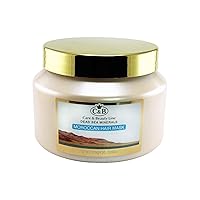 Hydrating Moroccan Argan Oil & Royal Jelly Hair Mask Deep Conditioner Treatment Moisturizing Hydrating for Dry Damaged Hair 500ml