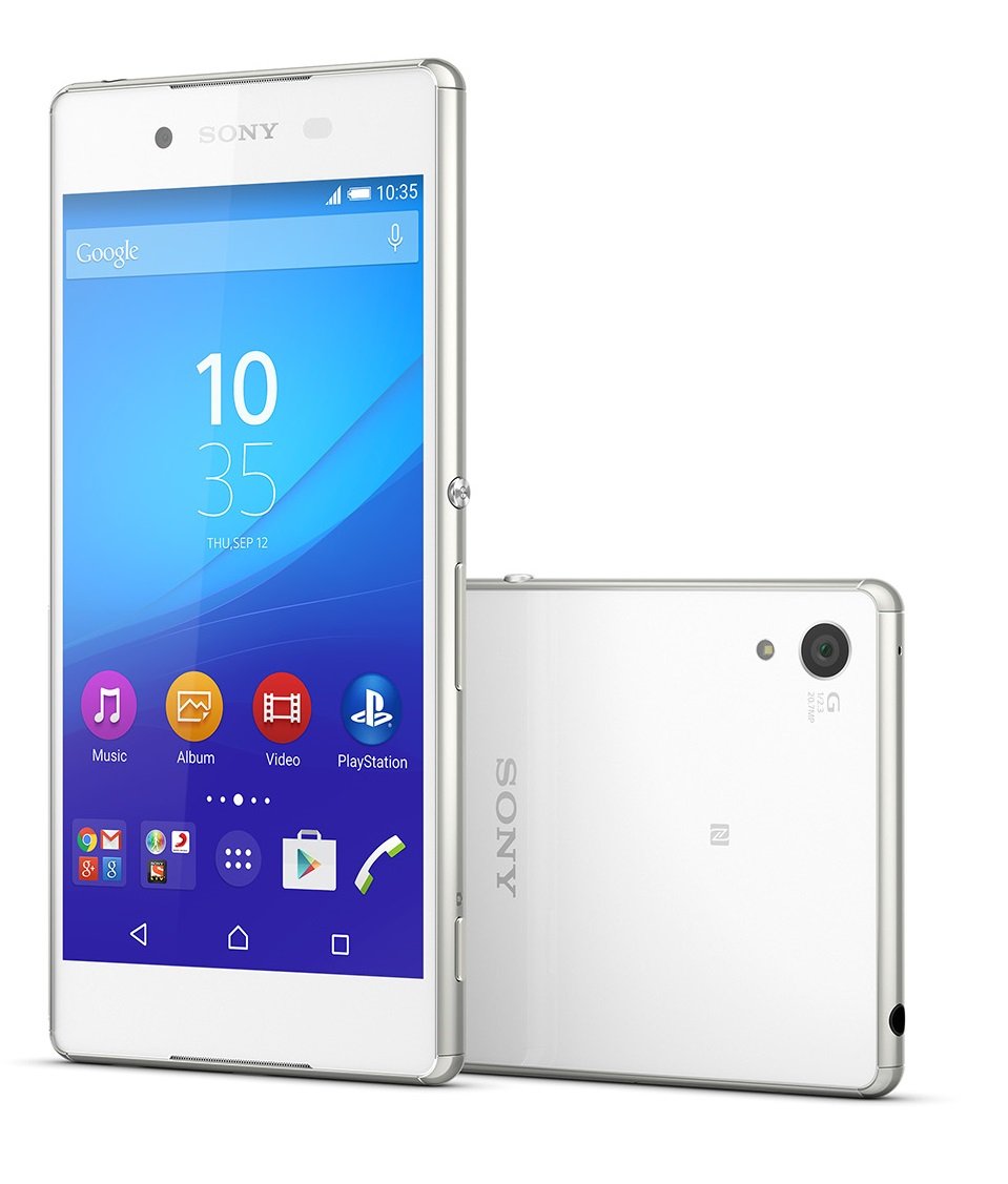 Sony Xperia Z3+ (Z3 Plus) E6553 5.2-Inch 32GB Factory Unlocked Smartphone (White) - International Stock - No Warranty
