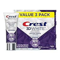 Crest 3D White Brilliance Pro Enamel Protect 3oz 3 Pack
