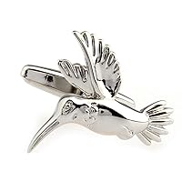 Hummingbird Pair Cufflinks in a Presentation Gift Box & Polishing Cloth