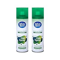 White Rain Aerosol Hairspray Unscented, Extra Hold 7 Oz, 2 Pack