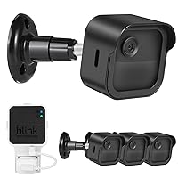 Wall Mount for Blink Outdoor 4 (4th Gen) & Blink Outdoor (3rd Gen), 360° Adjustable All-New Mounting Bracket wtih Protective Housing and Sync Module 2 Mount for Blink Outdoor Camera System - 3Pack