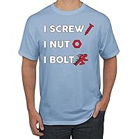 I Screw I Nut I Bolt Dad Joke Humor Men's T-Shirt