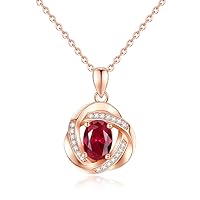 925 Sterling Silver Necklaces & Pendants Nice Gifts for Women Ladies Girls Cubic Zirconia Jewelry