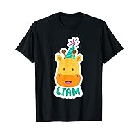 Liam Personalised Funny Happy Birthday Gift Idea T-Shirt