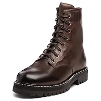 Women's Lace up Leather Combat Boots
