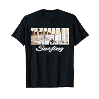 Hawaii Surfing Tee Beach Hawaiian Island Surfer T-Shirt