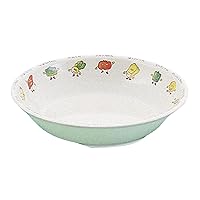 Sanshin Chemical MS2120GF Curry Plate, Made in Japan, Green Friend