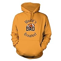 Middle of the Road World's Greatest Football Dad #283 - A Nice Funny Humor Men's Hoodie