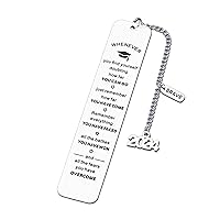 Graduation Gifts for Her Him Women Men Class of 2024 Primary school Middle High Senior School Christmas for Girls Boys Daughter kindergarten Graduation Gift Bookmark Birthday Goodbye Gifts for Student
