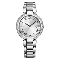 Raymond Weil Women's 1600-STS-RE659 Shine Analog Display Quartz Silver Watch