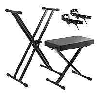 TIGER Keyboard Stand and Stool Set Ensuring Support Included