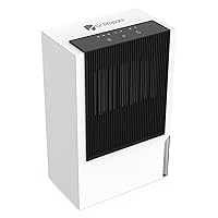 DR.PREPARE Dehumidifier for Home, 101 oz (3L)/24H Dehumidifier with Drain Hose, 2 Working Modes with Timer, Ultra Quiet Dehumidifier, Auto Shut Off, Portable for Bathroom, Basement, RV, Office, Boat
