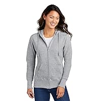 Port & Company LPC78ZH Ladies Hooded Sweatshirt - Athletic Heather - M