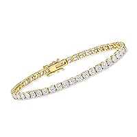 Ross-Simons 14kt Gold Diamond Tennis Bracelet I-J Color I-1 - I - 2 Clarity