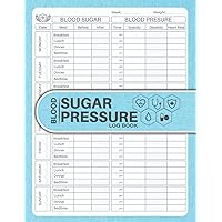 Blood Sugar & Blood Pressure Log Book Large Print: 2 In 1 Weekly Diabetes and Hypertension Tracker for Easy Monitoring of Glucose and Pressure Levels. Blood Sugar & Blood Pressure Log Book Large Print: 2 In 1 Weekly Diabetes and Hypertension Tracker for Easy Monitoring of Glucose and Pressure Levels. Paperback
