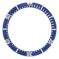 Bezel Insert Compatible with 44MM CASIO 200M MDV106, 106A Watch Diver Analog Sports Blue