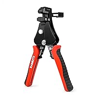 KAIWEETS Automatic Wire Stripper/Wire Cutter, 3 in 1 Adjustable Wire Stripper Tool for 8-24 AWG Solid and Stranded Electrical Wire | 10-22 AWG Wire Crimping Tool