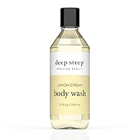 Deep Steep Body Wash 10oz (Lemon Cream, 10 oz)