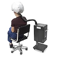 Elitzia Hair Steamer Micro Mist Scalp Detoxify for Hair Wash Reclining Chair Bed Attachment Professional Hair Care for Salon SPA Barber Shop with Storage Draw ET1939