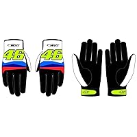 Valentino Rossi VR46 WRT Line Gloves,Unisex,XL,Multi