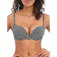 Freya Women's Standard Check in Uw Moulded Bikini Top