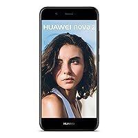 Huawei nova 2 Dual-SIM Smartphone (12,7 cm (5 Zoll) Touch-Display, 20 MP Frontcamera, 12 MP + 8 MP Dual-camera, 64 GB interner Speicher, Android 7.0) black