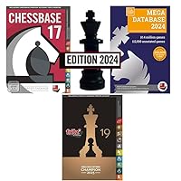 ChessBase 17 Mega Package EDITION 2024 and Fritz 19 Chess Playing Software Program