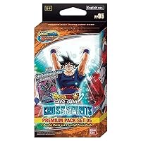 BANDAI NAMCO Entertainment Dragon Ball Super Card Game: Cross Spirits Premium Pack Set 05